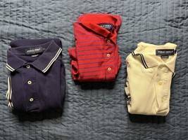 Polo Golf Ralph Lauren Shirt Sleeve Shirt Lot X3 Men’s Large Red Blue White - $39.60