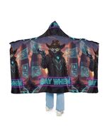  Say When Cyber Owl Slinger Western Design for Gamers Cozy Oversized Bla... - $1,472.03 MXN+