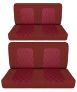 Fits 1962 Buick Lesabre 4door hardtop Front and Rear bench seat covers - $149.59