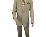 Men&#39;s Suit by Giorgio Cosani Textured Wool/Cashmere Blend 901-14 Beige 4... - $225.00