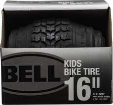Bell 7091031 Kids Bike Tire, Black, 16&quot;, Fits 1.75&quot; - 2.25&quot; - $16.82
