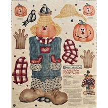 Daisy Kingdom FABRIC Scarecrow Door Panel 3597 Past and Presents 1 YRD Halloween - £10.44 GBP