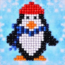 DIY Diamond Dotz Penguin Waddle Christmas Kids Beginner Starter Facet Craft Kit - £10.35 GBP