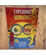 Exploding Minions Special Edition Card Game by Exploding Kittens 7+New - £9.34 GBP