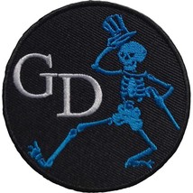 Grateful Dead Skeleton Circle 2021 Woven Patch Official Merchandise - £4.88 GBP