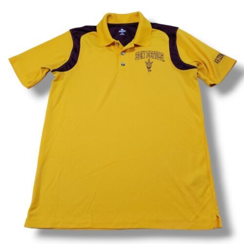 Primary image for Knights Apparel Shirt Size Medium Arizona State University ASU Sun Devils Polo 