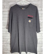 Carhartt Original Fit XL Stitched Secom Secuirties Logo Heather Charcoal... - $27.32 CAD