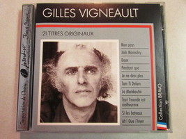 Gilles Vigneault 21 Titres Originaux 1988 Austria Import Cd Quebec Singer Poet - £10.11 GBP