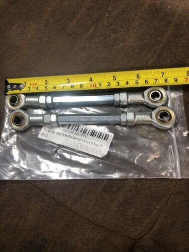 1 Pair Of 120mm Adjustable Steering Tie Rod Kit For Go Kart ATV Quad Rac... - $9.89