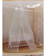 Baby Bed Mosquito Net Mesh Dome Curtain Net for Toddler Crib Cot Canopy ... - $174.53 MXN