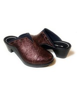 Romika Mokassetta 271 Leather Clogs Mules Bronze Size 38 (7-7.5) - $133.11 CAD