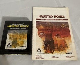 Haunted House Atari 2600 Authentic Game Cartridge + Manual. Vintage - £9.20 GBP