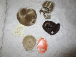 4 New Doll Wigs - Wee 3 Sugar, Monique Teeny Weeny &amp; Bebe, Global Blonde Braids - £9.59 GBP