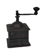 Vintage Metal Miniature Coffee Grinder Pencil Sharpener w/ Drawer - $9.38 CAD