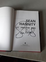 SIGNED Let Freedom Ring by Sean Hannity (2002, Hardcover) 5th, Like New - £11.67 GBP