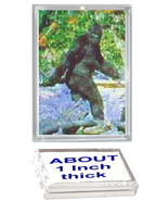 Bigfoot Yeti Sasquatch Acrylic Executive Display Piece or Desk Top Paper... - £10.51 GBP