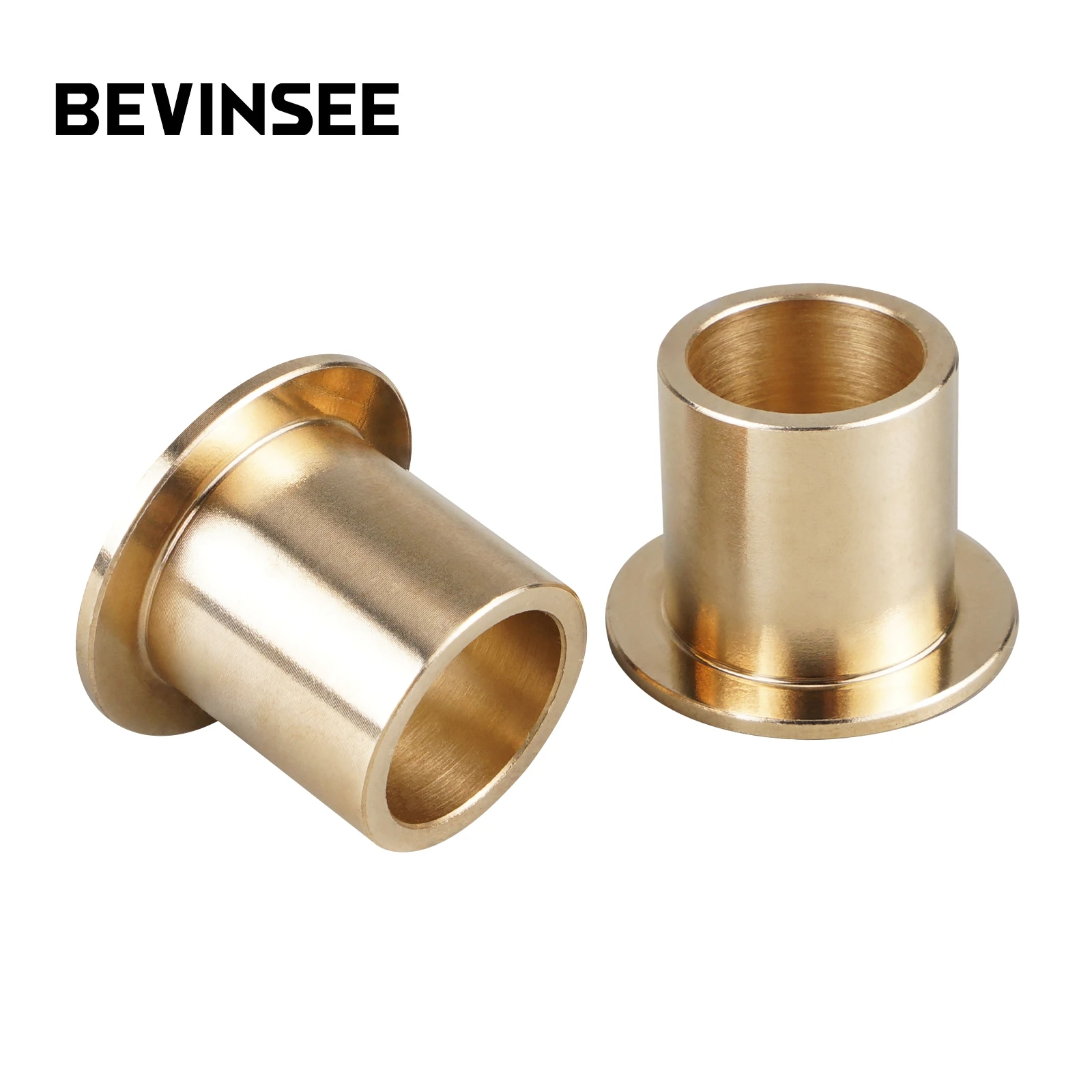 Bevinsee brass brake clutch pedal bushings for bmw e90 e36 e39 e87 e91 f30 f22 x1 thumb200