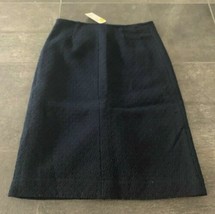 Women&#39;s Issac Mizrai for Target Dark Navy Blue Cotton Skirt Size 2 - £12.13 GBP