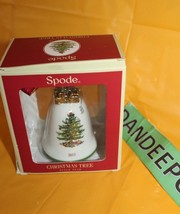 Spode Christmas Tree Bell Holiday Ornament  2013 - £23.73 GBP
