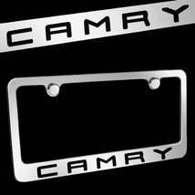 Brand New 1PCS Toyota Camry Chrome Plated Brass License Plate Frame Offi... - £23.59 GBP