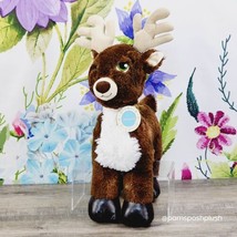 Build A Bear Santa Reindeer Merry Mission Dark Brown Prancer Plush Chris... - £11.99 GBP