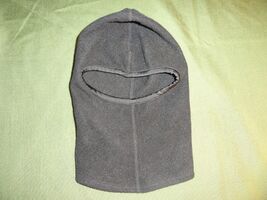 SEIRUS BLACK FULL HEAD FACE COLD WEATHER FLEECE BALACAVA MILITARY SKI MASK - $17.09