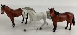 Terra By Battat Horse Lot White Stallion Lifelike Realistic Animal Maiso... - $19.75