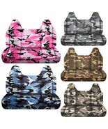 Camouflage seat covers fits 1999 to 2010 Ford F450 Super Duty truck fron... - $89.99