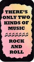 Ron&#39;s Hang Ups Giant 4&quot; x 6&quot; Refrigerator Magnets Two Kinds of Music Rock and Ro - £5.57 GBP