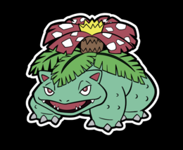 Pokémon anime monster venusaur Cartoon - Sticker Decal Truck Car Phone - £2.98 GBP+