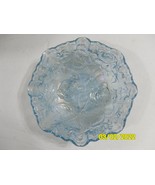 Vintage Lenox Imperial Carnival Glass Bowl Roses Blue - €21,51 EUR