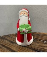 The White Barn Candle Co. Tea Candle Santa, 8&quot; Tall - $32.50