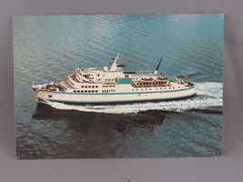 Vintage Postcard - MV Queen of Prince Rupert - Wright Everytime - £11.86 GBP