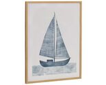 Kate and Laurel Nautical Blue Sailboat Wall Art 16x20 Gold Wood - $563.62 MXN Kate and Laurel Nautical Blue Sailboat Wall Art 16x20 Gold Wood - $563.62 MXN