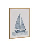 Kate and Laurel Nautical Blue Sailboat Wall Art 16x20 Gold Wood - $563.62 MXN Kate and Laurel Nautical Blue Sailboat Wall Art 16x20 Gold Wood - $563.62 MXN