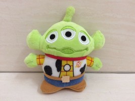 Disney Green Alien Dressed as Woody Toy Story Plush Doll Keychain. Prett... - £15.97 GBP