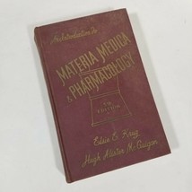 1948 Materia Medica Pharmacology 5th Ed Vintage Illustrated Science Textbook - £38.55 GBP