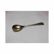 Antique Old English DEAKIN &amp; FRANCIS STERLING SILVER SALT SPOON england ... - $33.31