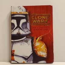 Star Wars The Clone Wars - Season 1 (DVD, 2009, 4-Disc Set).   - $18.00