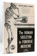 Wilton Marion Krogman The Human Skeleton In Forensic Medicine 1st Edition 3rd P - £59.55 GBP