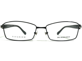 Burberry B1281TD 1048 Eyeglasses Frames Black Rectangular Wire Rim 56-16... - $130.72