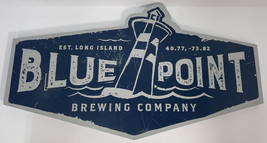 Blue Point Brewing Company Long Island 20&quot; x 11.25&quot; Wall Art Wood Sign Plaque - £29.86 GBP