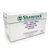 Shamrock Powder Free Textured Latex Gloves -Size XLarge Case Pack of 100... - €49,27 EUR