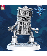 3D Printed STL Miniatures Collegium Porter Construct Core Characters The... - €21,15 EUR+