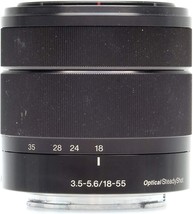 Sony Alpha Sel1855 E-Mount 18-55Mm F3-5-6 Oss Lens (Black). - $204.94