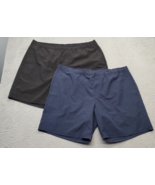 Lot of 2 LRD Performance Rule Your World Shorts Men&#39;s XL Multi Polyester... - $26.35