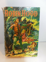Vintage 1955 Robin Hood by Howard Pyle Hardcover Book Whitman Publishing... - $14.80