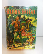 Vintage 1955 Robin Hood by Howard Pyle Hardcover Book Whitman Publishing... - $14.80