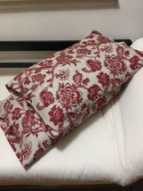 red multi handmade decorative pillow cases/shams - £9.49 GBP