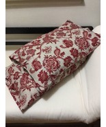 red multi handmade decorative pillow cases/shams - £9.34 GBP